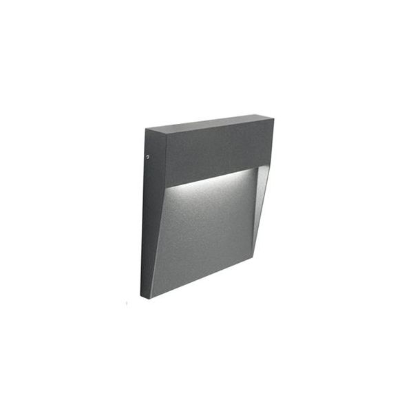 Applique  Segna-passo 3w Led 3000k Sovil Geo Square Grafite - 98154/16
