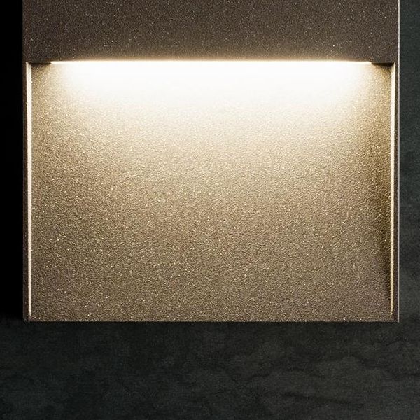 Applique  Segna-passo 3w Led 3000k Sovil Geo Square Grafite - 98154/16