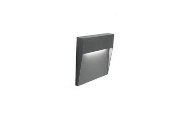 Applique  Segna-passo 3w Led 4000k Sovil Geo Square Grafite - 99154/16