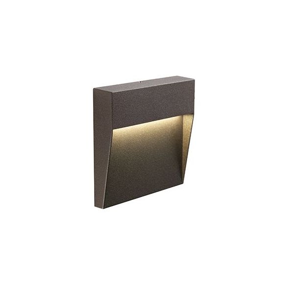 Applique  Segna-passo 3w Led 3000k Sovil Geo Square Caffe' - 98154/27
