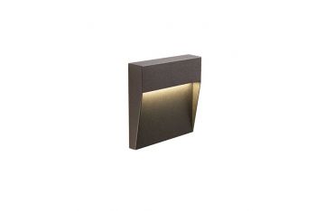 Applique  Segna-passo 3w Led 3000k Sovil Geo Square Caffe' - 98154/27