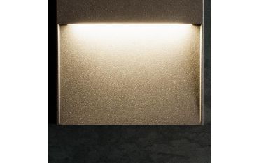 Applique  Segna-passo 6w Led 4000k Sovil Geo Square Grafite - 99155/16