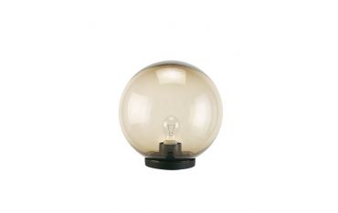Testa-palo D.60 Fume\' D.250 E27 Sovil Globo Nero - 410/06