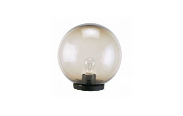 Testa-palo D.60 Fume\' D.300 E27 Sovil Globo Nero - 411/06