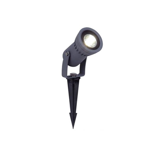 Faretto Con Picchetto 6w Led 4000k Sovil Gun Grafite - 99129/16