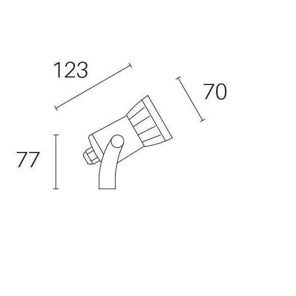 Faretto 6w Led 4000k Sovil Gun Grafite - 99166/16