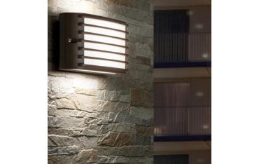 Applique Gabbia 10w Led 4000k Sovil Grid Caffe' - 99501/27