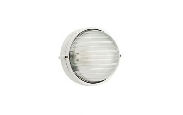 Plafoniera Grande E27 Sovil Industriale Tonda Bianco - 781/02