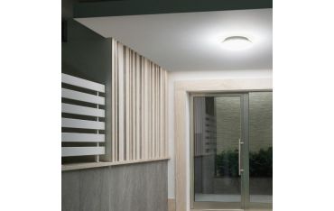 Plafoniera Tonda 30w Led 3000k Sovil Hilton Bianco - 98509/02