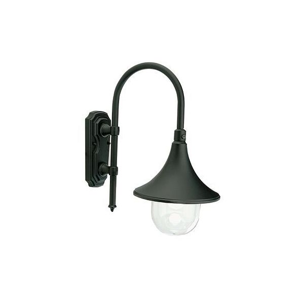 Applique In Basso Grande E27 Sovil Lampara Nero - 347/06