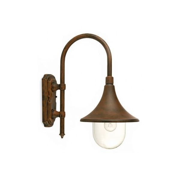 Applique In Basso Grande E27 Sovil Lampara Ruggine - 347/11