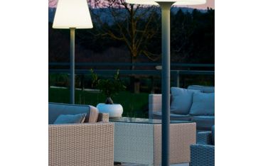 Piantana Piccola E27 Sovil Lounge Alluminio - 377/72