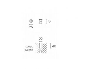 Incasso Calpestabile 1w Led 4000k Sovil Micro Acciaio - 99081/09