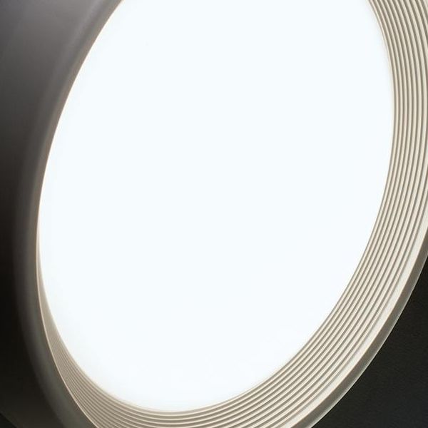 Plafoniera Grande Tonda 18 W Led 4000k Sovil Loft Bianco - 99102/02