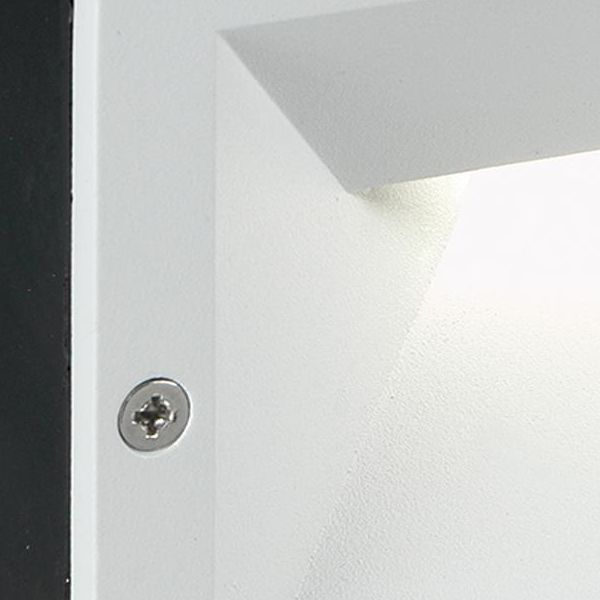 Incasso Parete Chiuso 12w Led 3000k Sovil Mask Bianco - 98152/02