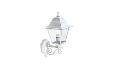 Applique In Alto Media E27 Sovil Old Biancoargento - 318/37