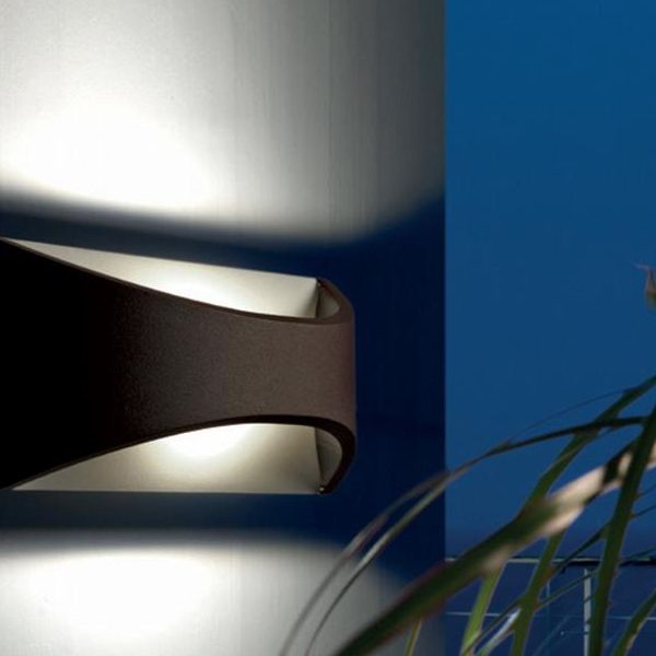 Applique Riflessa 12w Led 3000k Sovil Moon Bianco - 98108/02
