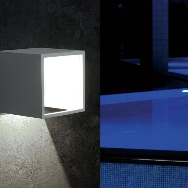 Applique Cubo 9w Led 3000k Sovil Niko Bianco - 98186/02