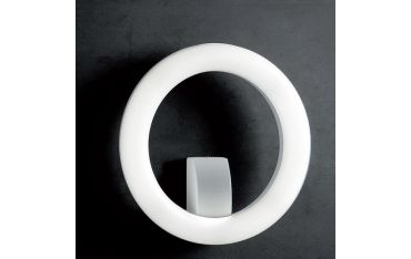 Applique Tonda 20w Led 3000k Sovil Omega Bianco - 98777/02