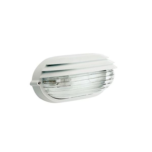Applique Piccola Ovale E27 Sovil Palpebra Ovale Bianco - 787/02