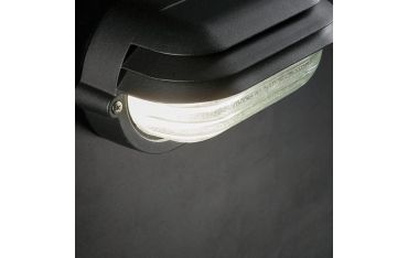 Applique Grande Ovale E27 Sovil Palpebra Ovale Nero - 788/06
