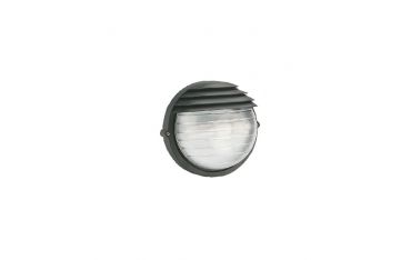 Applique Piccola Tonda E27 Sovil Palpebra Tonda Nero - 789/06