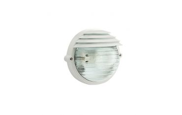 Applique Grande Tonda E27 Sovil Palpebra Tonda Bianco - 790/02