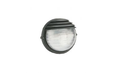 Applique Grande Tonda E27 Sovil Palpebra Tonda Nero - 790/06