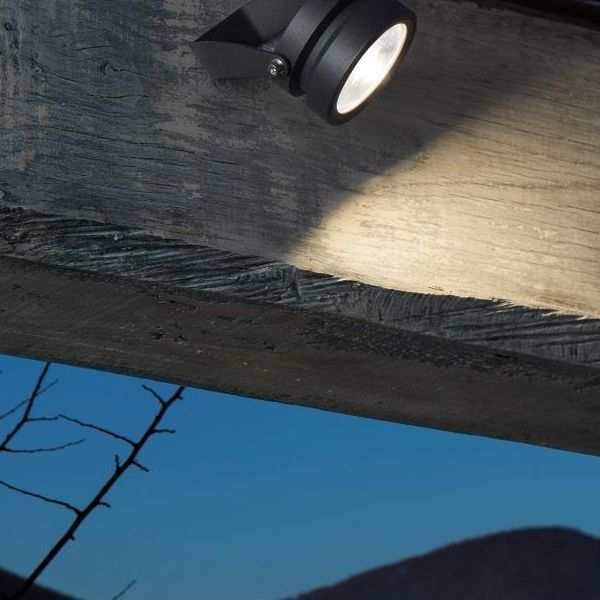 Faretto 20w Cor.costante Led 4000k Sovil Piano Nero - 99087/06