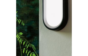 Plafoniera Grande Ovale 18w Led 4000k Sovil Orion Grafite - 99104/16
