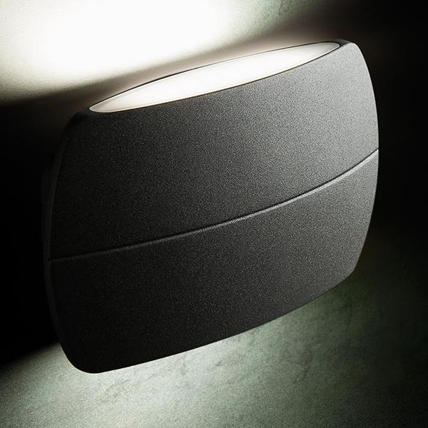 Applique Bi-emissione 5w+5w Led 3000k Sovil Pillow Bianco - 98133/02
