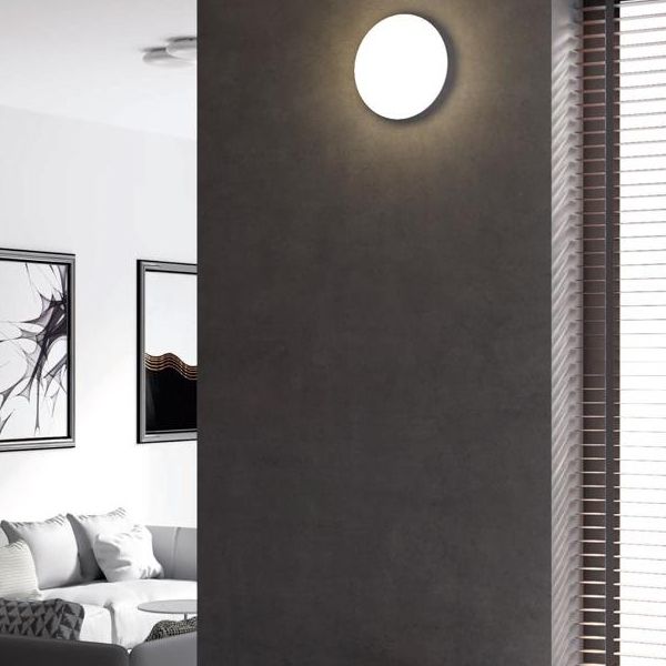 Plafoniera Tonda 24w Led 3000k Sovil Orchid Bianco - 98182/02