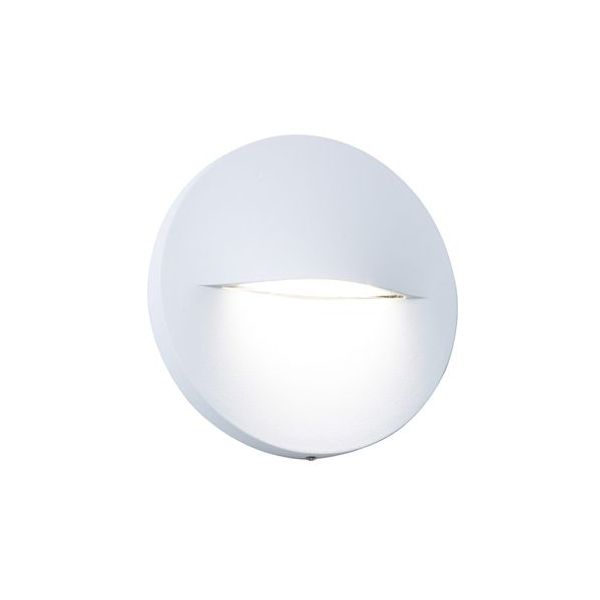 Applique Segna-passo Tonda 3w Led 3000k Sovil Open Bianco - 98201/02