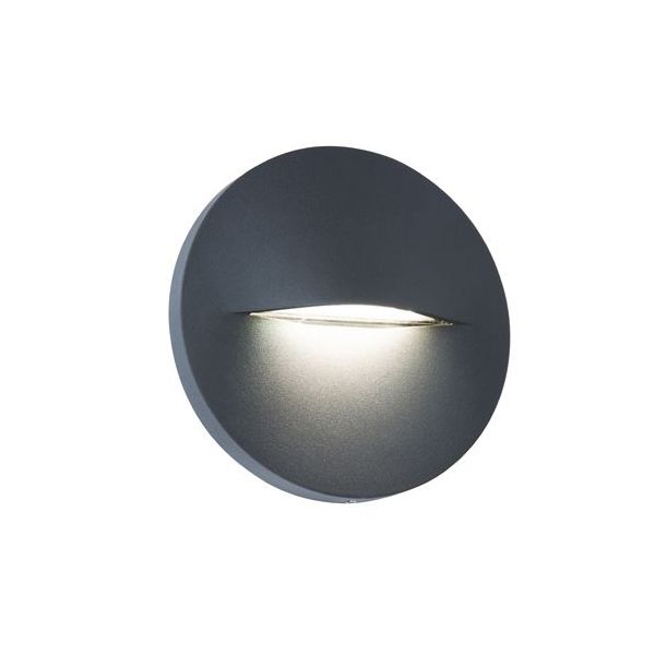 Applique Segna-passo Tonda 3w Led 3000k Sovil Open Bianco - 98201/16