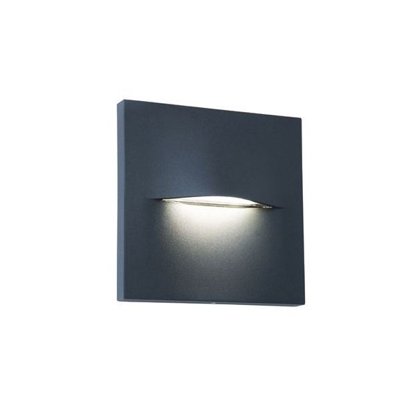 Applique Segna-passo Qu. 3w Led 4000k Sovil Open Grafite - 99202/16