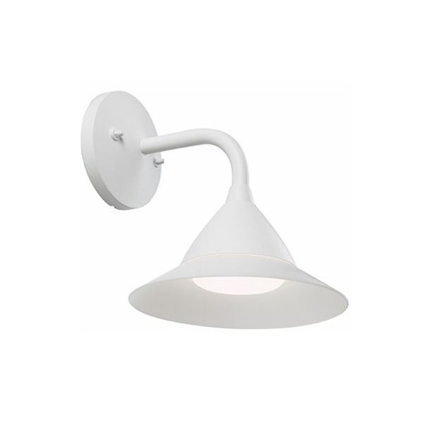 Applique In Basso 20w Led 4000k Sovil Petunia Bianco - 99420/02