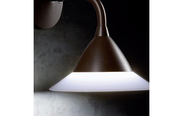 Applique In Basso 20w Led 4000k Sovil Petunia Grafite - 99420/16