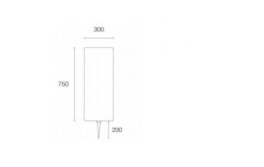 Punto Luce Cilindrico E27 Sovil Roller Bianco - 382/02