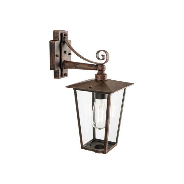 Applique In Basso Grande E27 Sovil Ribot Ruggine - 941/11
