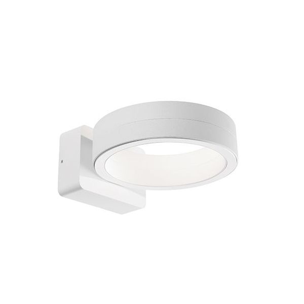 Applique Rotonda 16w Led 3000k Sovil Plaza Bianco - 98588/02