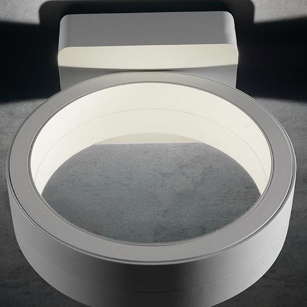 Applique Rotonda 16w Led 3000k Sovil Plaza Bianco - 98588/02