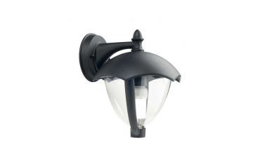 Applique In Basso Media E27 Sovil Sofy Nero - 513/06