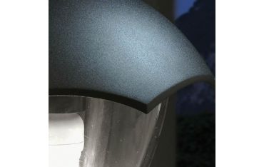 Applique In Basso Media E27 Sovil Sofy Nero - 513/06