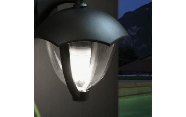 Applique In Basso Media E27 Sovil Sofy Nero - 513/06