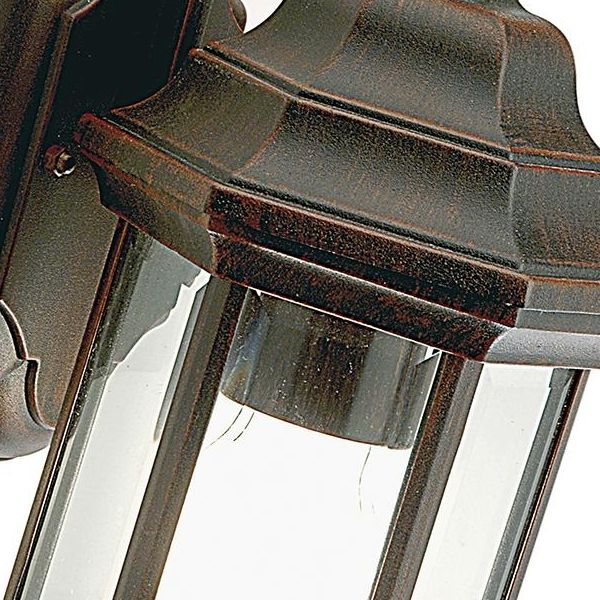 Applique In Basso Media E27 Sovil Rude Ruggine - 776/11