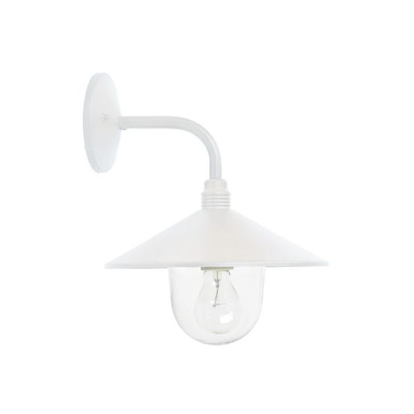 Applique In Basso Media E27 Sovil Spectre Bianco - 158/02