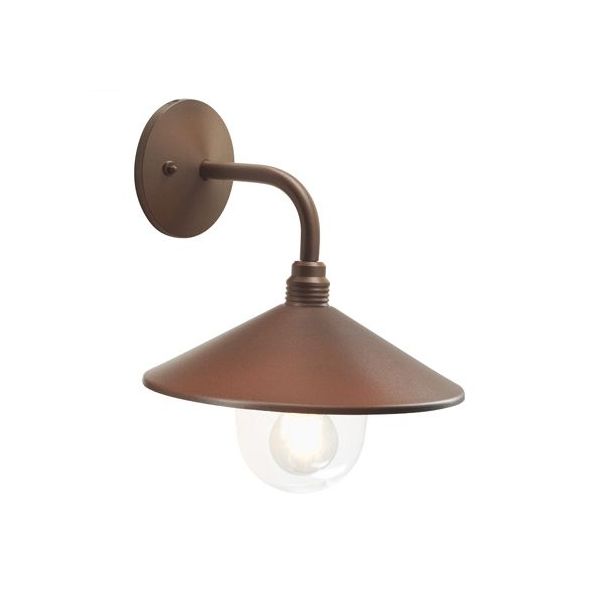 Applique In Basso Media E27 Sovil Spectre Corten - 158/36