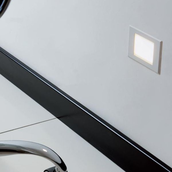 Incasso Parete Aperto 3w Led 3000k Sovil Spina Grafite - 98190/16