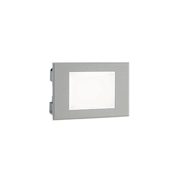 Incasso Parete Aperto 3w Led 4000k Sovil Spina Alluminio - 99190/72