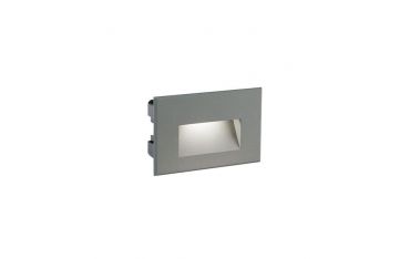 Incasso Parete Liscio 3w Led 3000k Sovil Spina Grafite - 98191/16